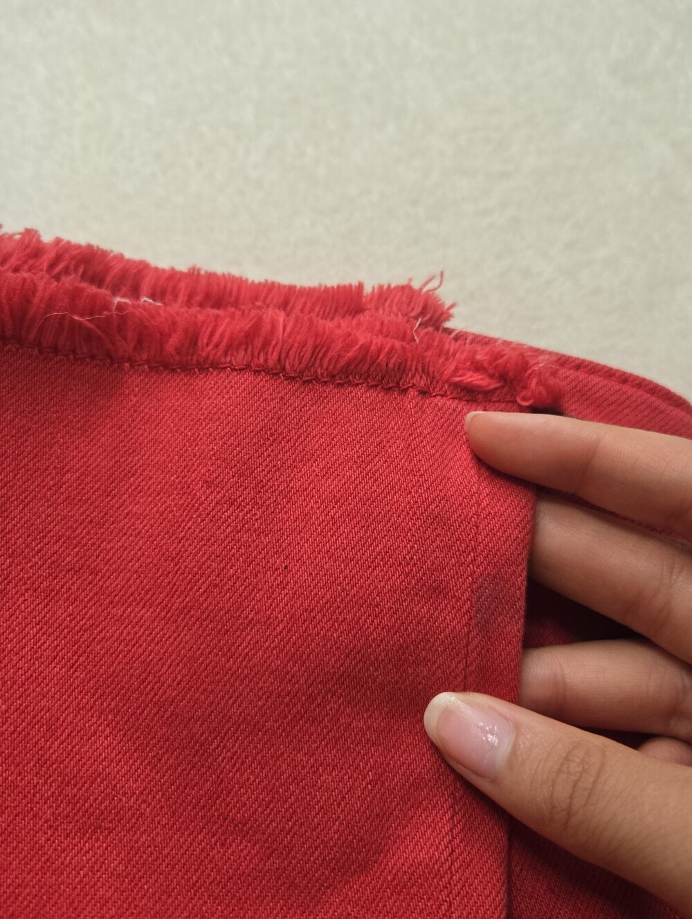 Anthro Pilcro And The Letterpress Red Script Pants Size 29 - Picture 3 of 3